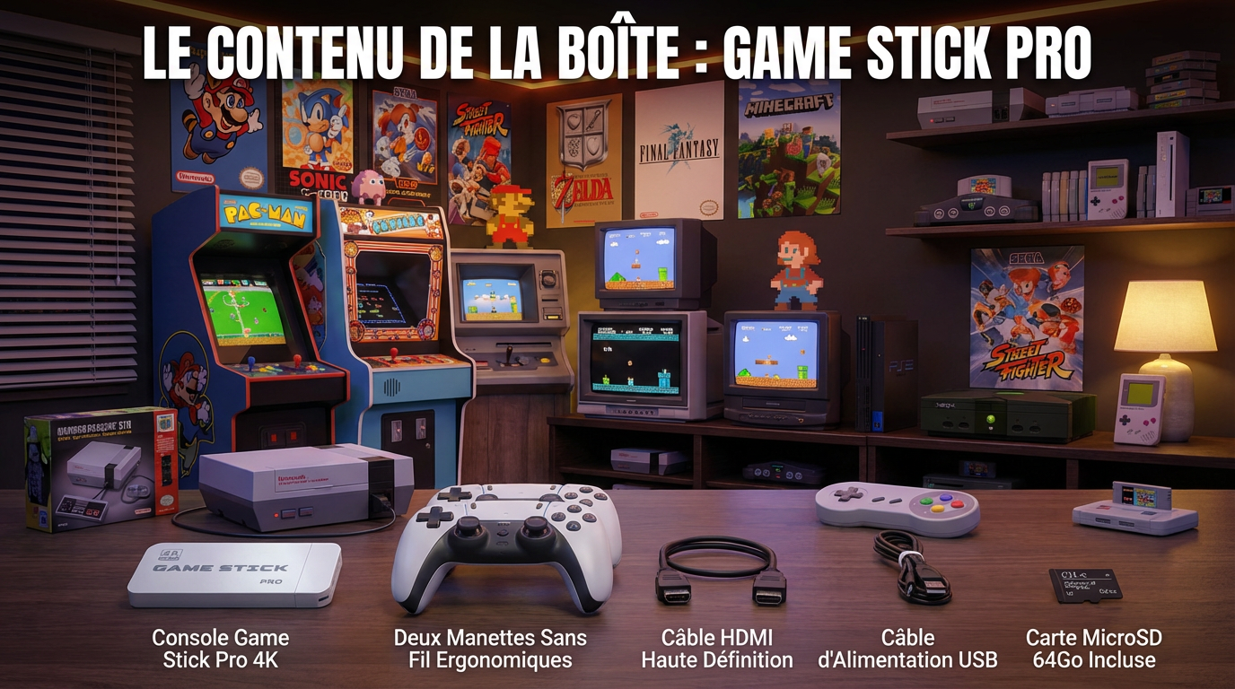 RetroGame Stick Player Pro 4K