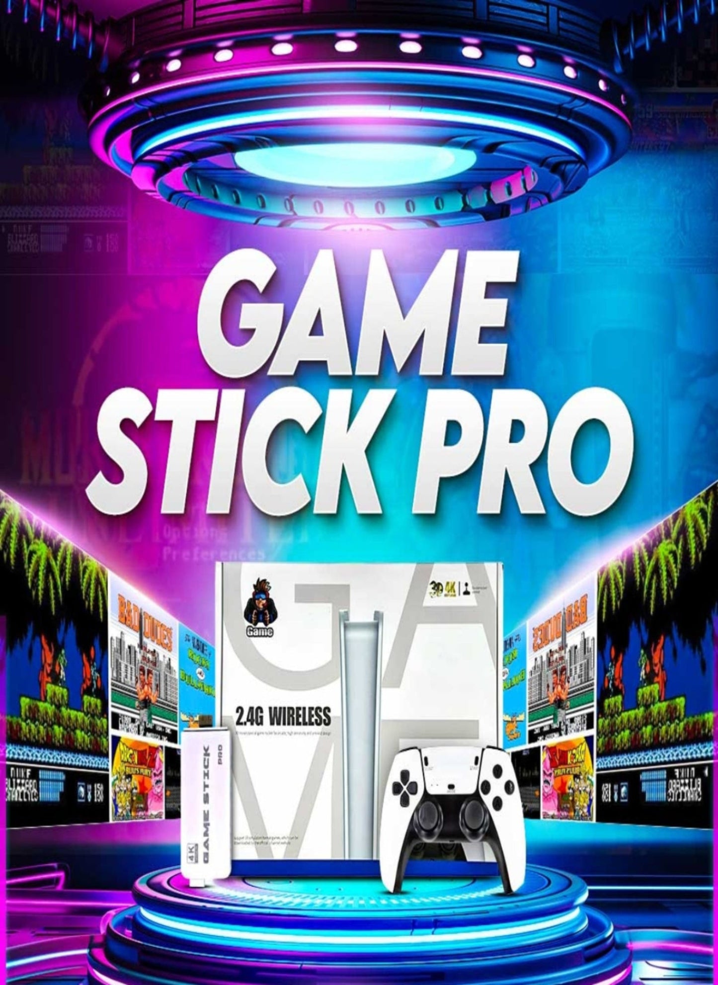 RetroGame Stick Player Pro 4K